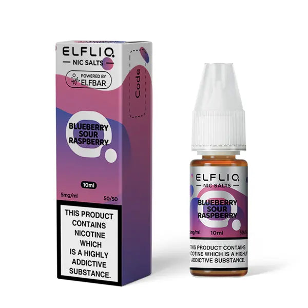 Elfliq Nicotine Salt - Blueberry Sour Raspberry