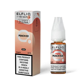 Elfliq Nicotine Salt - Peach Ice
