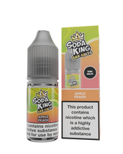 Load image into Gallery viewer, Soda King Nicotine Salt - Apple Peach