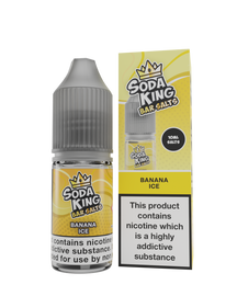 Soda King Nicotine Salt - Banana Ice