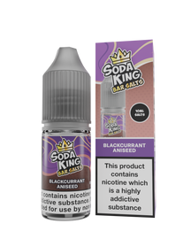Soda King Nicotine Salt - Blackcurrant Aniseed