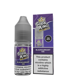 Soda King Nicotine Salt - Blackcurrant Ice