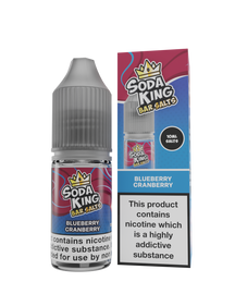 Soda King Nicotine Salt - Blueberry Cranberry