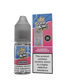 Soda King Nicotine Salt - Blueberry Pomegranite