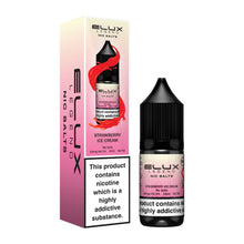 Load image into Gallery viewer, Elux Legend Nicotine Salt - Strawberry Ice Cream