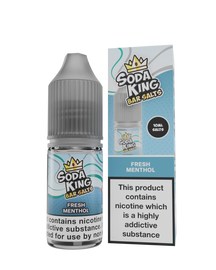Soda King Nicotine Salt - Fresh Menthol