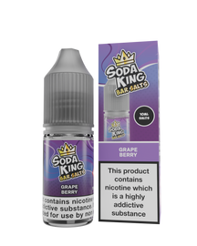 Soda King Nicotine Salt - Grape Berry
