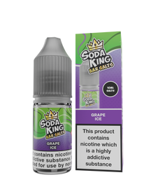Soda King Nicotine Salt - Grape Ice
