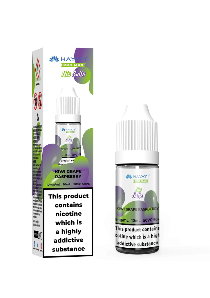 Crystal Pro Max Nicotine Salt - Kiwi Grape Raspberry