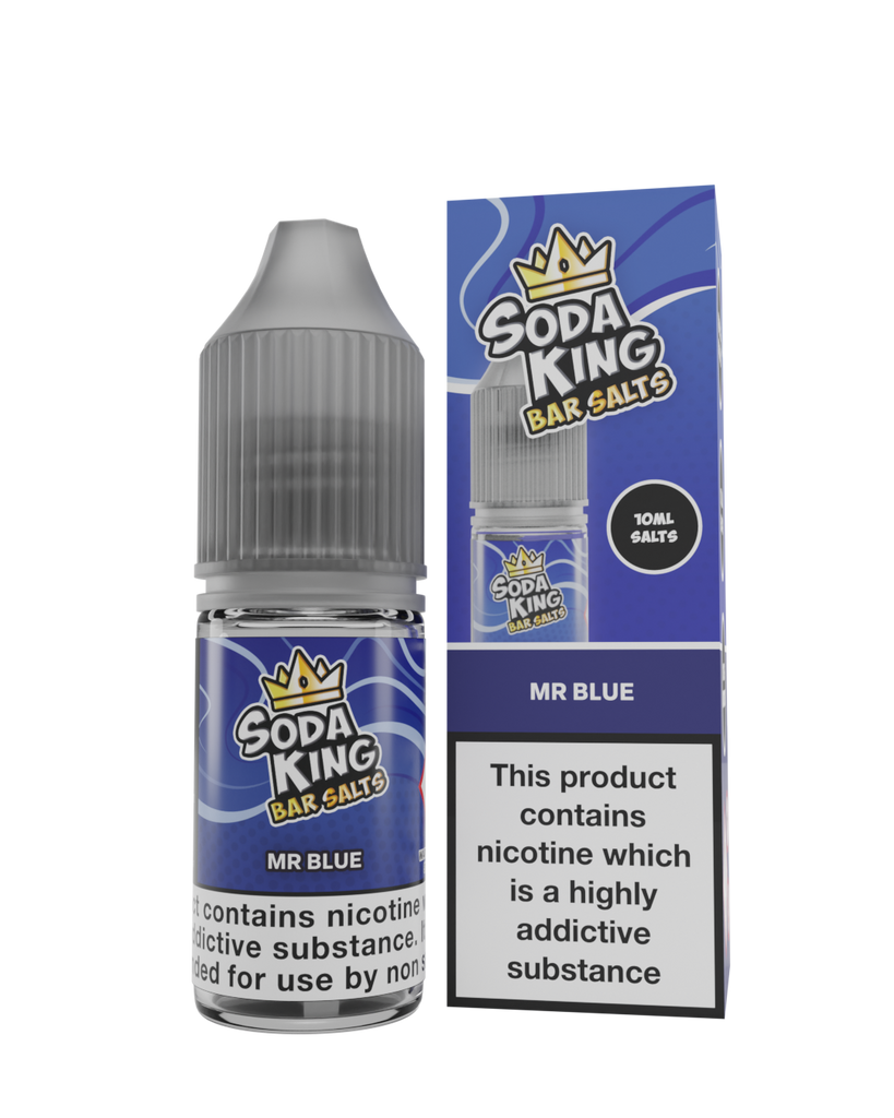 Soda King Nicotine Salt - Mr Blue