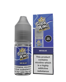 Soda King Nicotine Salt - Mr Blue