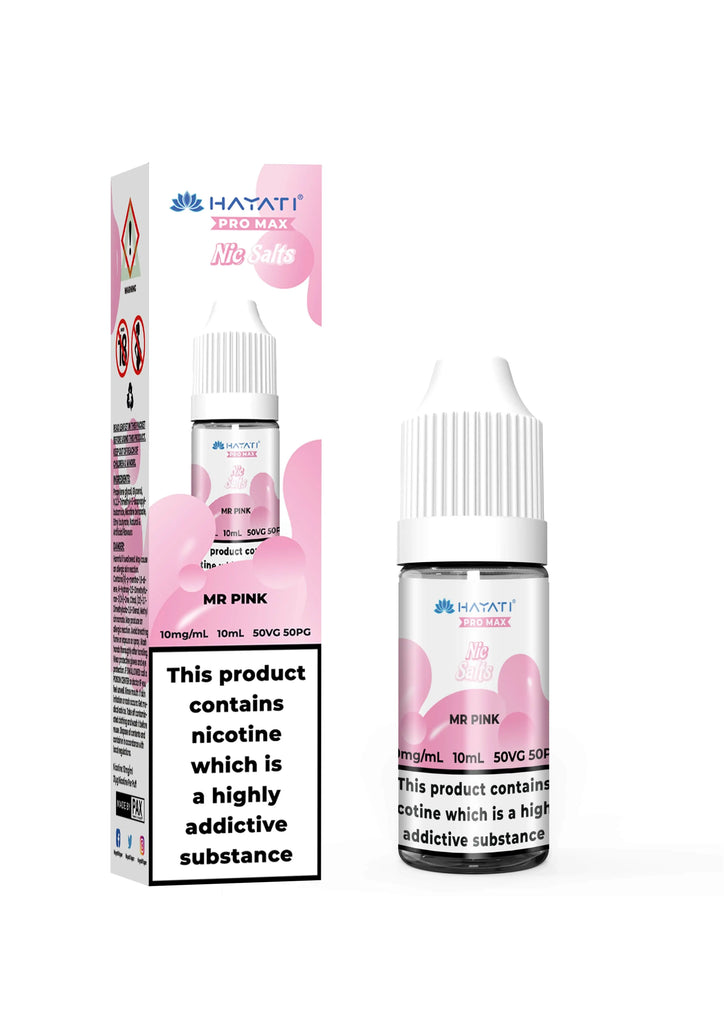 Crystal Pro Max Nicotine Salt - Mr Pink
