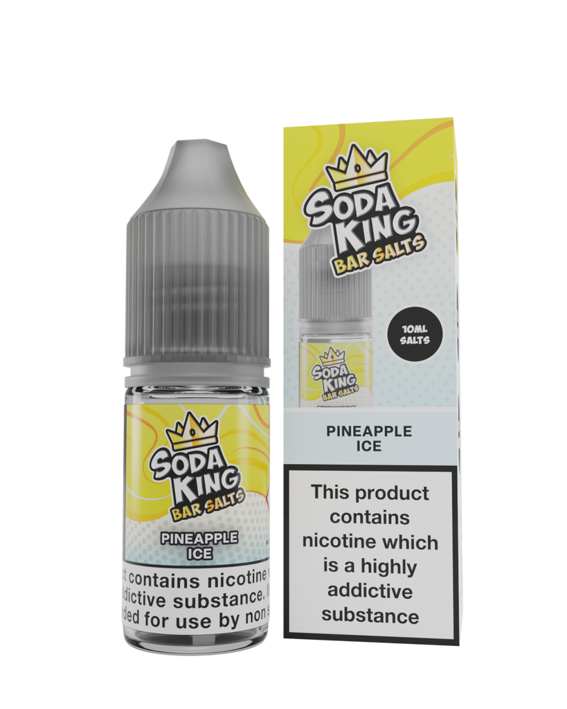Soda King Nicotine Salt - Pineapple Ice