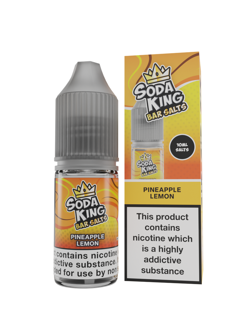 Soda King Nicotine Salt - Pineapple Lemon