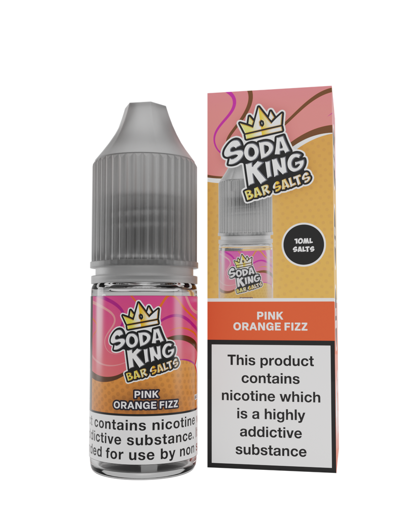 Soda King Nicotine Salt - Pink Orange Fizz