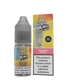 Soda King Nicotine Salt - Rainbow Treats