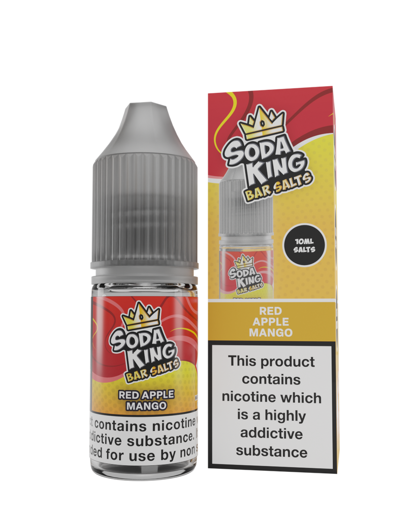 Soda King Nicotine Salt - Red Apple Mango