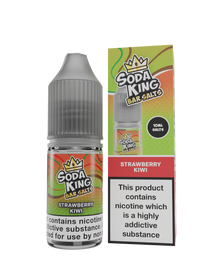 Soda King Nicotine Salt - Strawberry Kiwi