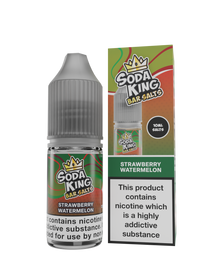 Soda King Nicotine Salt - Strawberry Watermelon