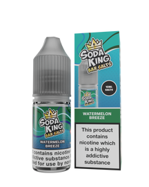 Soda King Nicotine Salt - Watermelon Breeze