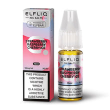 Load image into Gallery viewer, Elfliq Nicotine Salt - Strawberry Raspberry Cherry